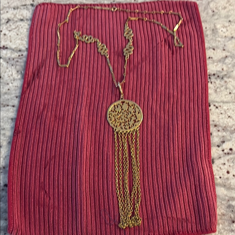 Elegant Gold plated necklace